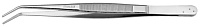 Пинцет изогнутый L155mm UNIOR 619281