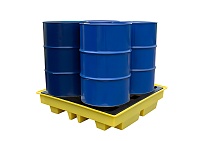 Поддон пластиковый на 4 бочки ROMOLD BP4L