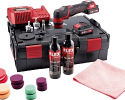 Машина полировальная умная аккумуляторная FLEX PXE 80 10.8-EC/2.5 P-Set 469076