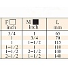 Переходник ударный F(1-1/2")хM(1") X-Spark 3341А-1008