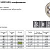 Плашка G 5/8"x14 HSS DIN 5158 RUKO 240058
