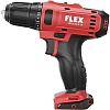 Дрель-шуруповерт аккумуляторный FLEX DD 2G 10.8-LDBC/2.5 516155