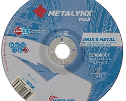 Круг шлифовальный D230х7 Inox&Metal E20A24R-BF Metalynx MAX 388587