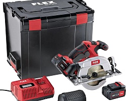 Пила циркулярная аккумуляторная FLEX CS 62 18.0-EC/5.0 Set 454028