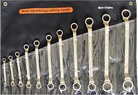 Набор ключей накидных изогнутых 5,5-32мм. AL-BR X-SPARK 150