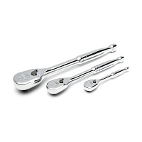 Набор трещоток (3 пр.) 1/4", 3/8", 1/2" SATA ST13975