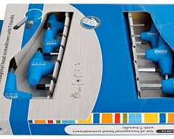 Набор ключей TORX с Т-образной рукояткой ТХ10-45, (7 пр.) UNIOR 607888