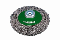 Щетка коническая D115x15 гофрированная Inox OSBORN 1308632351