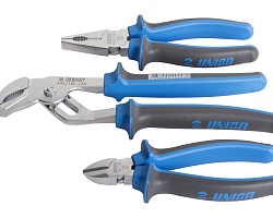 Набор шарнирно-губцевого инструмента 3пр. 402A UNIOR 617818