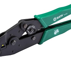 Клещи обжимные для изолированных наконечников 0,5-6 кв.мм. SATA ST91105ST