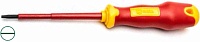 Отвертка шлицевая T-Series VDE изолированная 6,5*150мм SATA ST61325SC