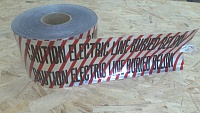 Лента сигнальная, рулон 5 см х 305 м (1000 футов), толщина 0,3 мм