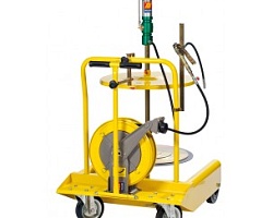 Набор мобильный для густых смазок с катушкой 180-220kg R=60:1 1600 g/min MECLUBE 013-1135-000