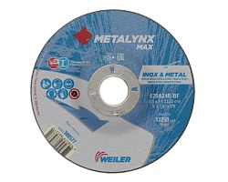 Круг шлифовальный D125х7 Inox&Metal E20A24R-BF Metalynx MAX 388577