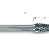 Борфреза круглоконическая F 12x25x6мм RUKO 116033