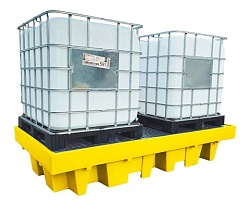 Поддон для еврокубов IBC 2 x 1000L 2560x1350x500mm ROMOLD BB2