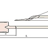 Лопата совковая 420х240х990 мм. AL-BR X-SPARK 198-1004