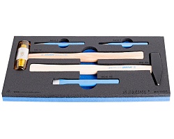 Набор молотки керны зубила 5пр SOS ложемент UNIOR 621064