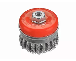 Щетка чашечная D80 M14х2,0 жгутовая Metal OSBORN 2008608153