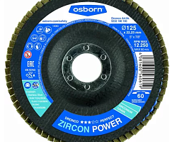 Круг лепестковый D125 Z60 Inox&Metal OSBORN 5232176100