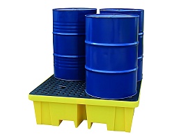 Поддон пластиковый на 4 бочки ROMOLD BP4FW