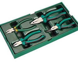 Набор шарнирно-губцевого инструмента 4пр. SATA ST09912SJ