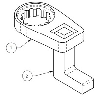 Упор реактивный стандартный (M)V-RAD (SELECT) 40 & 4000 RAD 27022