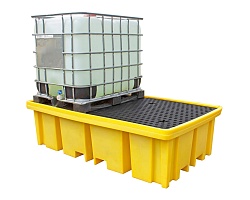 Поддон для еврокубов IBC 2 x 1000L 2345x1280x640mm ROMOLD BB2FW